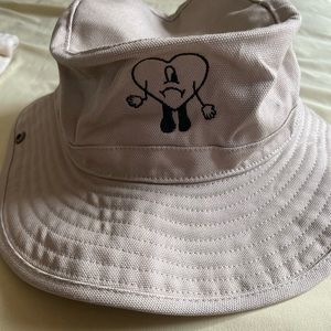 Embroidery Heart Safari Hat